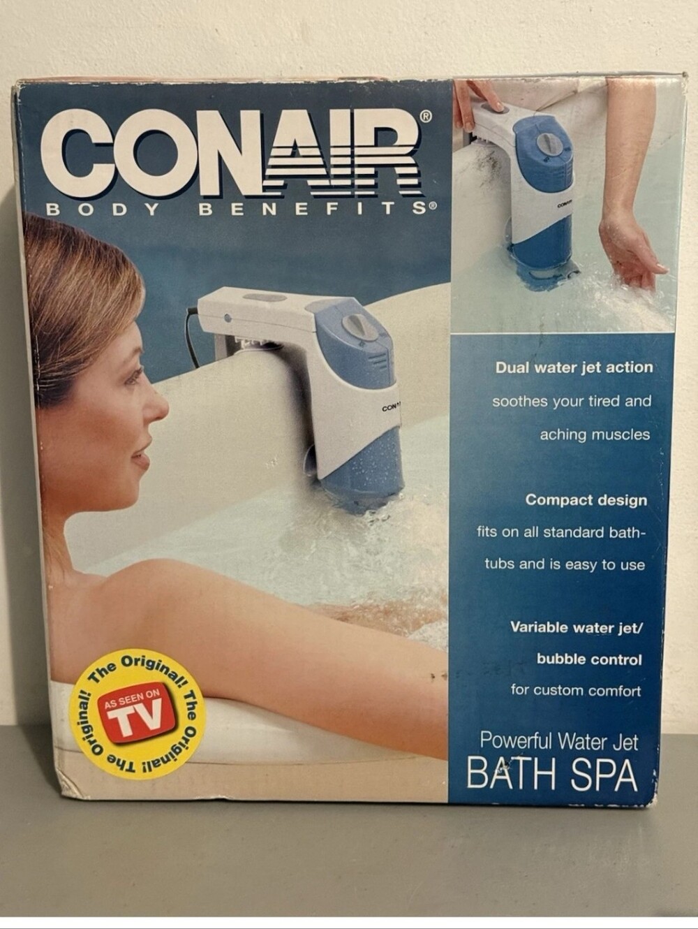 Conair Body Benefits Powerful Water Jet Action Bath Spa As Seen On TV